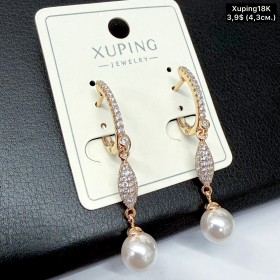 Сережки Xuping18К 20190 ( 4.3 см)